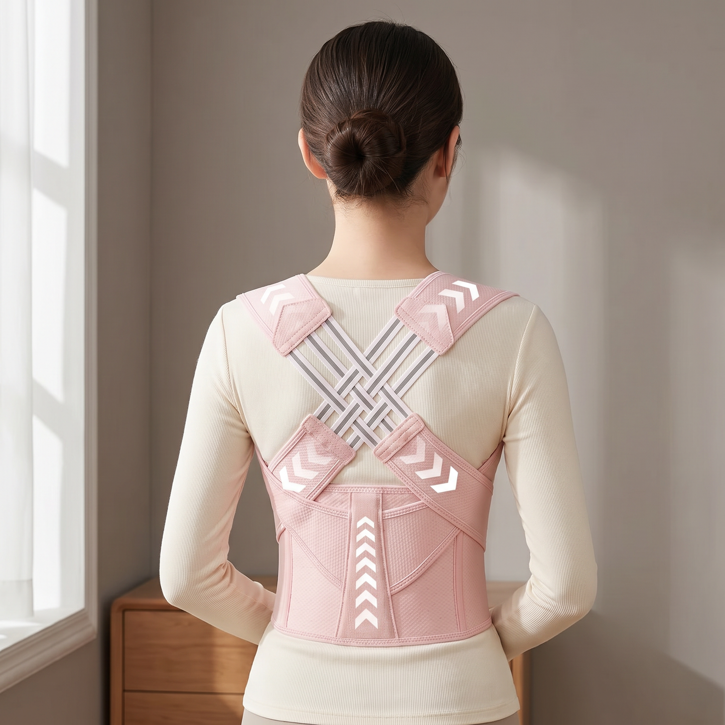 Posture Corrector Back Brace — Adjustable Support for Shoulders & Spine
