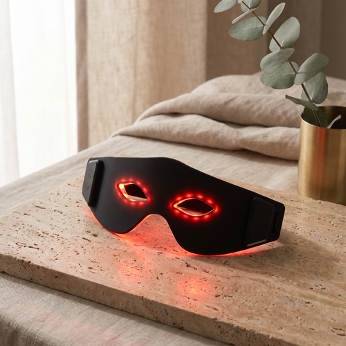 Red Light Therapy Eye Mask — Infrared LED Mask for Eye Area & Relaxation
