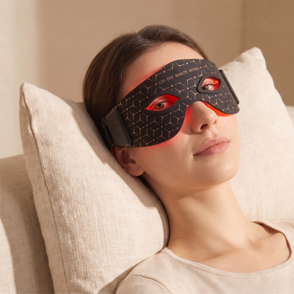 Red Light Therapy Eye Mask — Infrared LED Mask for Eye Area & Relaxation