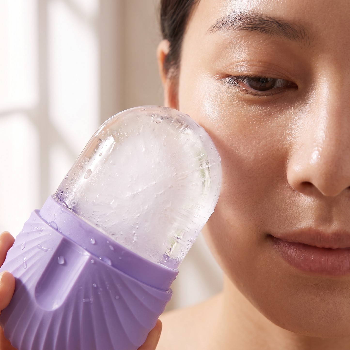 Ice Roller for Face & Eyes — Cooling Facial Roller for Puffiness & Calm
