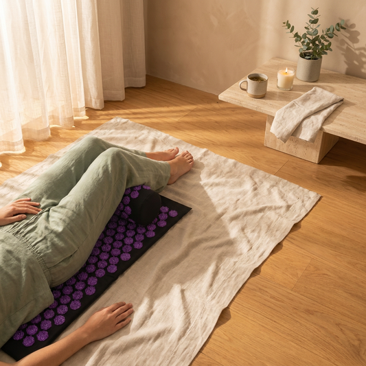 Acupressure Mat & Pillow Set lifestyle