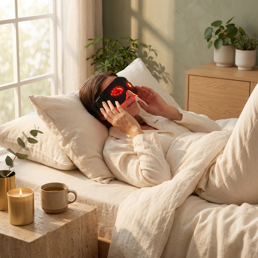 Red Light Therapy Eye Mask lifestyle
