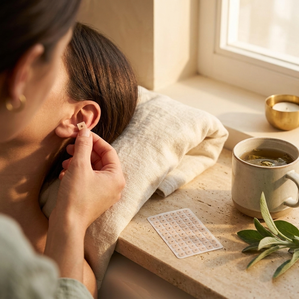 Ear Seed Acupressure Stickers lifestyle