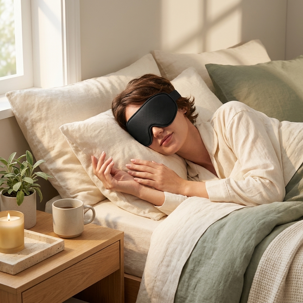 Sleep Mask Blackout lifestyle