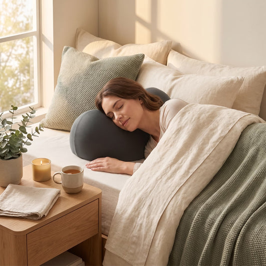 Cervical Neck Pillow for Women & Men — Ergonomic Memory Foam Support Pillow for Neck Pain & Better Sleep, Orthopedic Contour Bed Pillow for Side & Back Sleepers