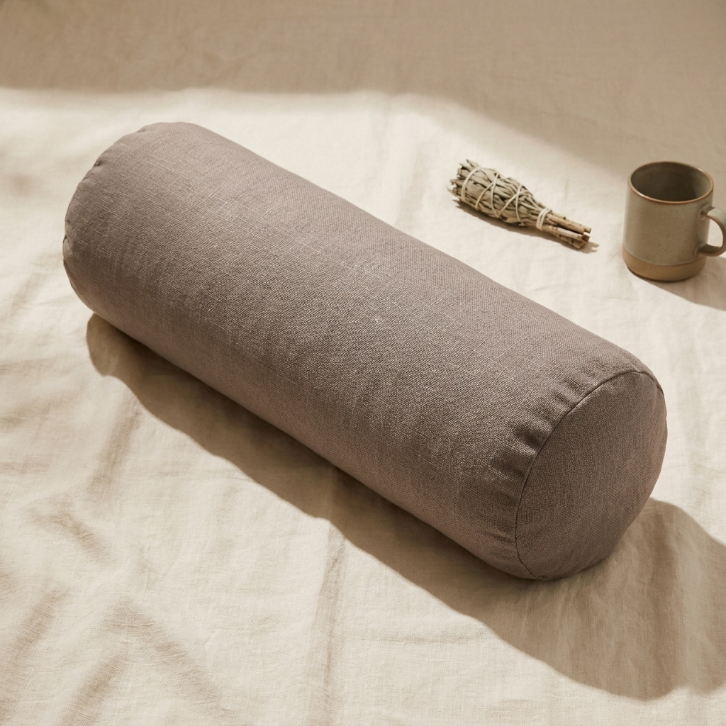 Linen Body Pillow Cover - showcase