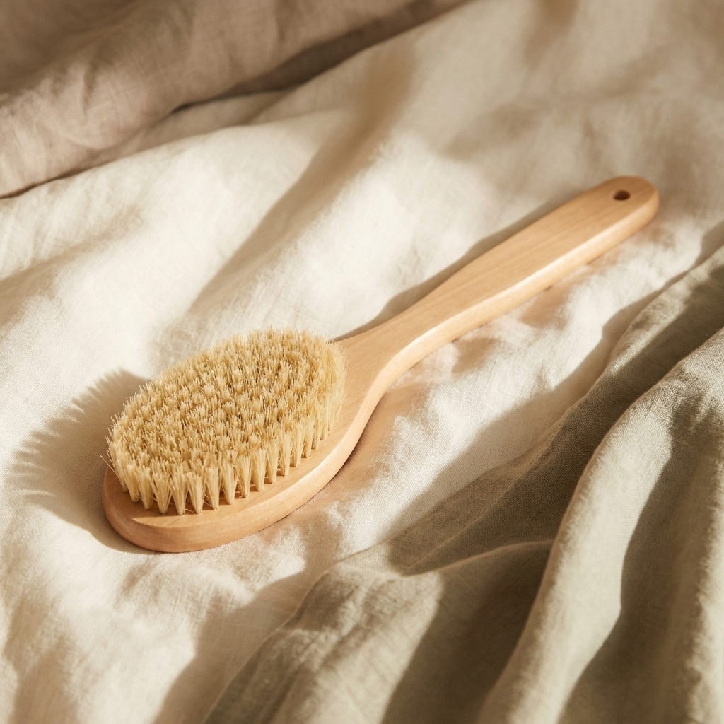 Long Handle Wooden Back Brush - showcase