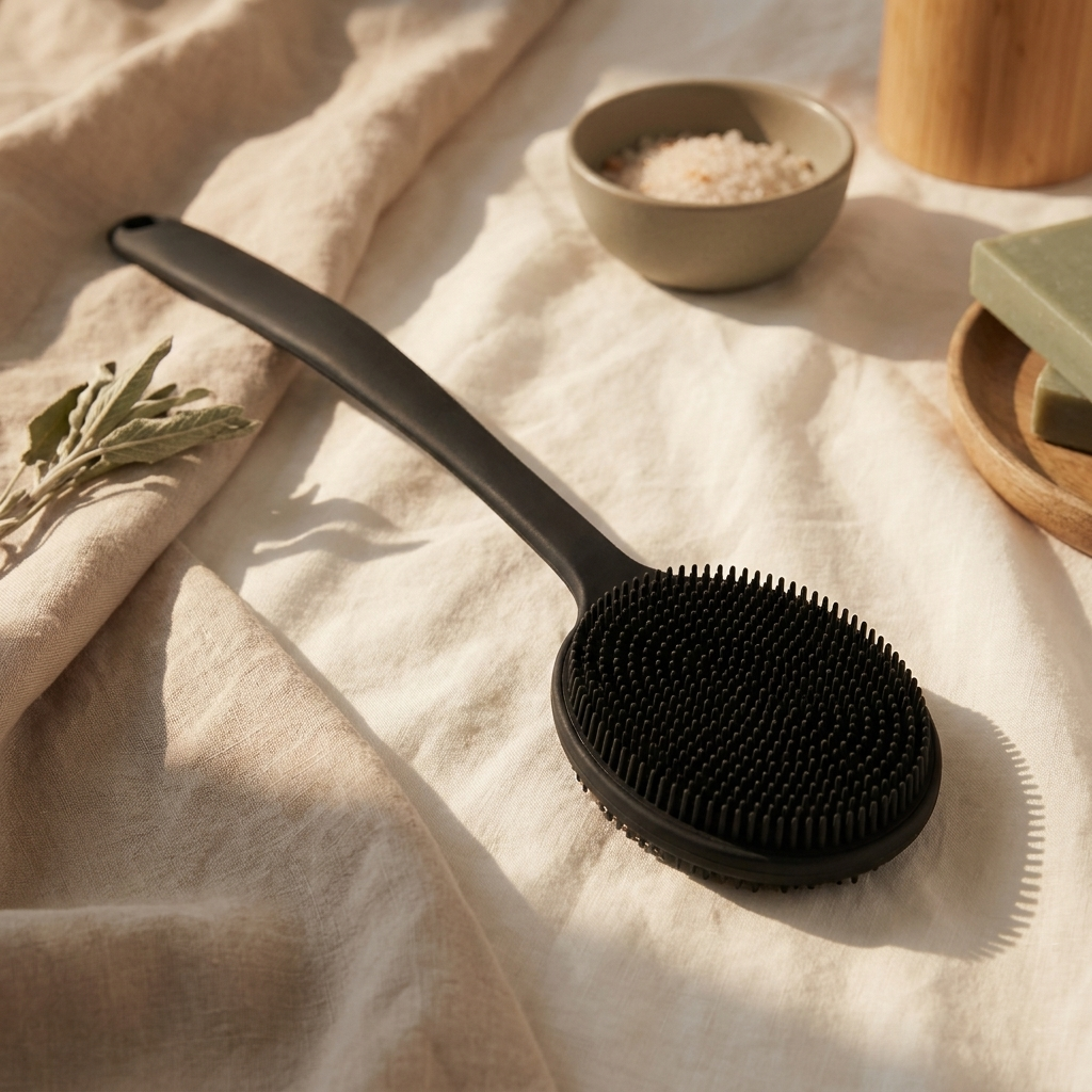 Silicone Back Scrubber Brush - showcase