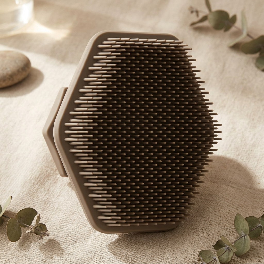Silicone Facial Cleansing Brush for Men - showcase