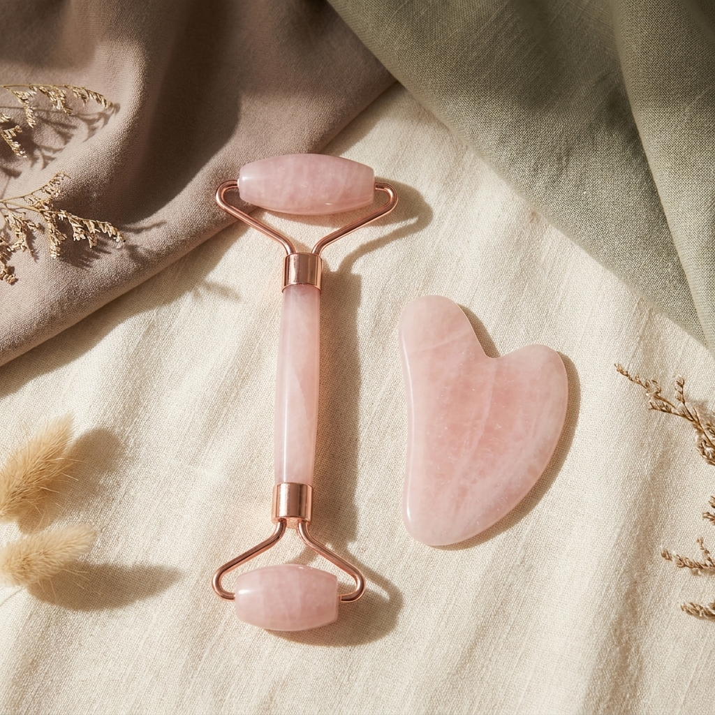 Resin Gua Sha Facial Roller - showcase