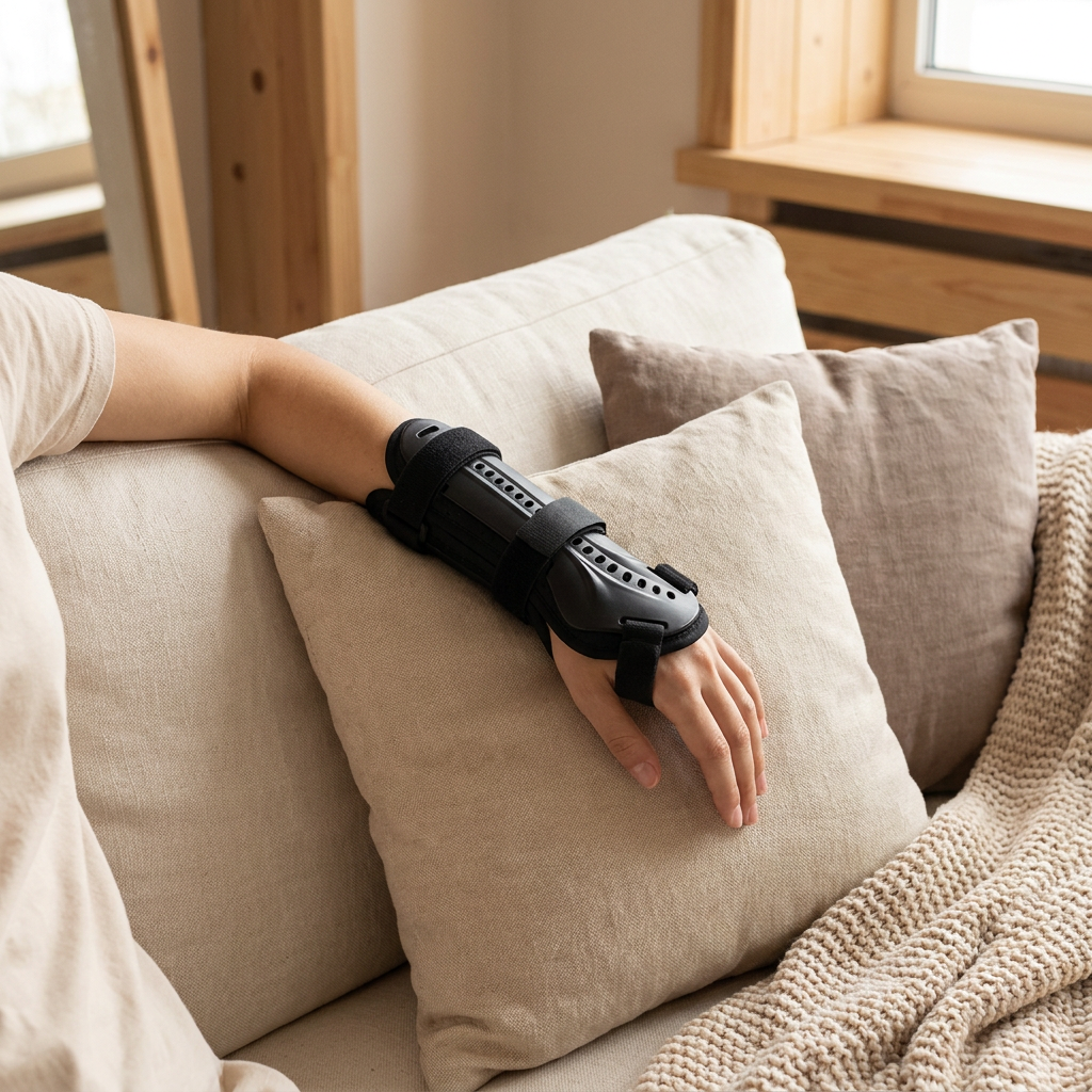 Adjustable Wrist Support Brace - lifestyle