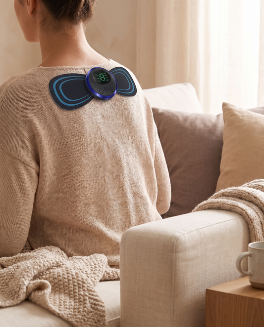 EMS Neck & Back Massager Patches - lifestyle
