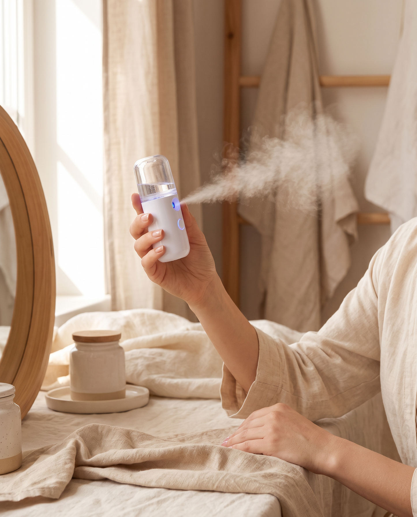 Portable Facial Steamer - lifestyle