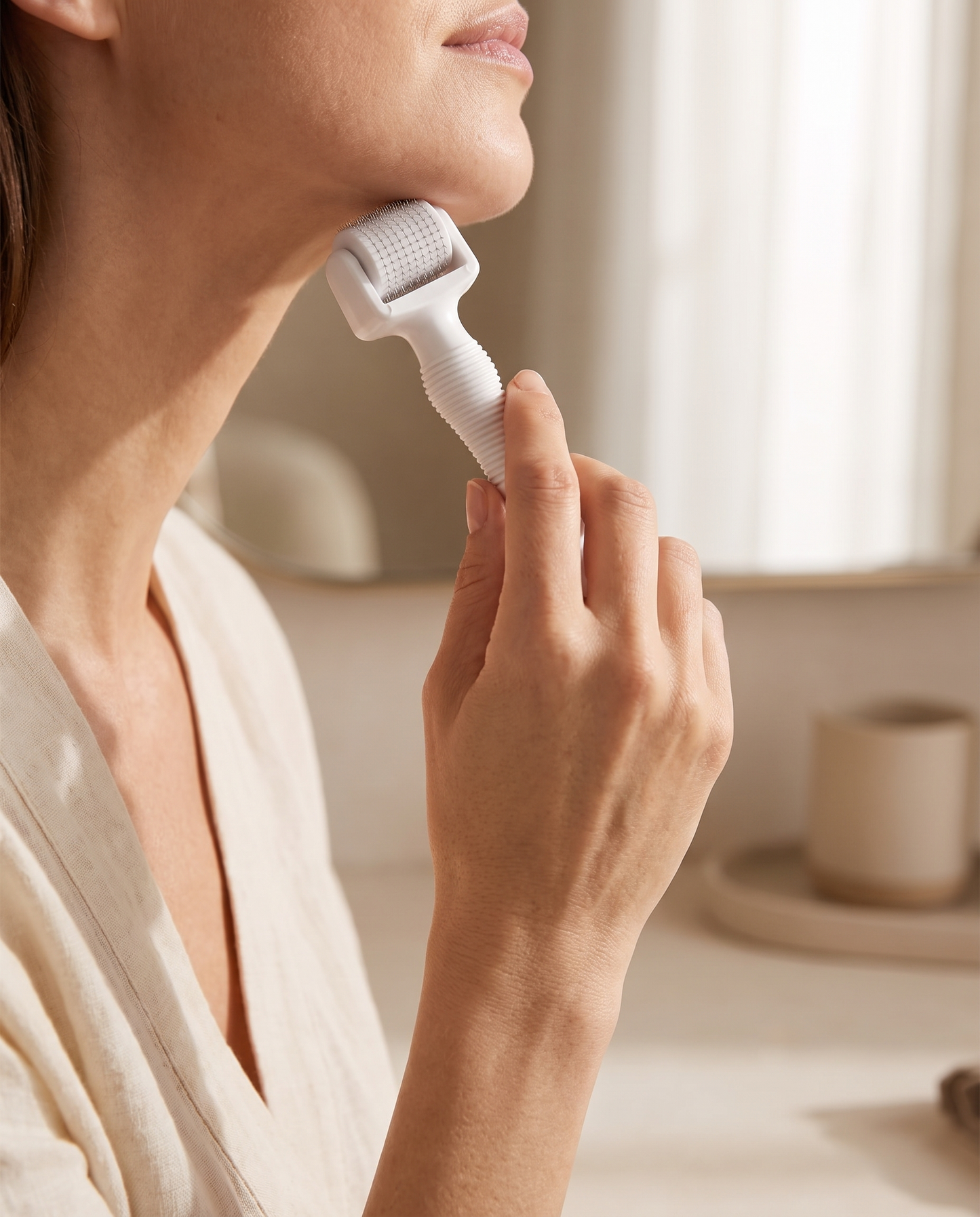 Micro-Needle Derma Roller Stamp - lifestyle