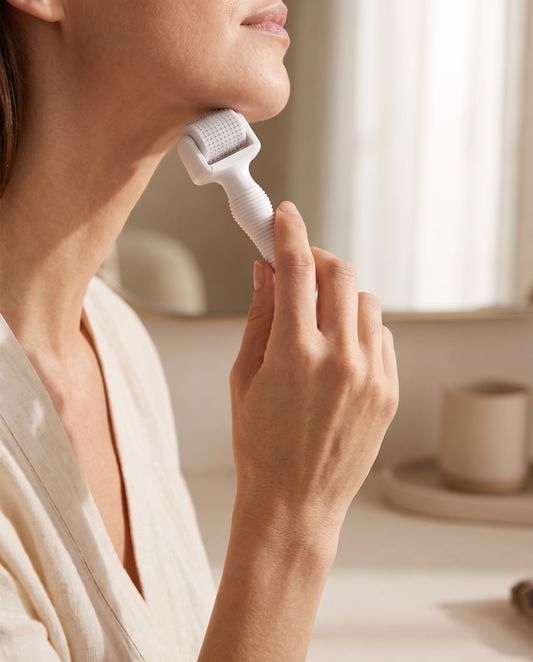 Micro-Needle Derma Roller Stamp - lifestyle