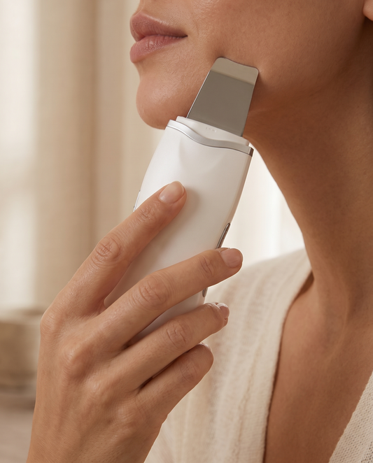Ultrasonic Skin Scrubber - lifestyle