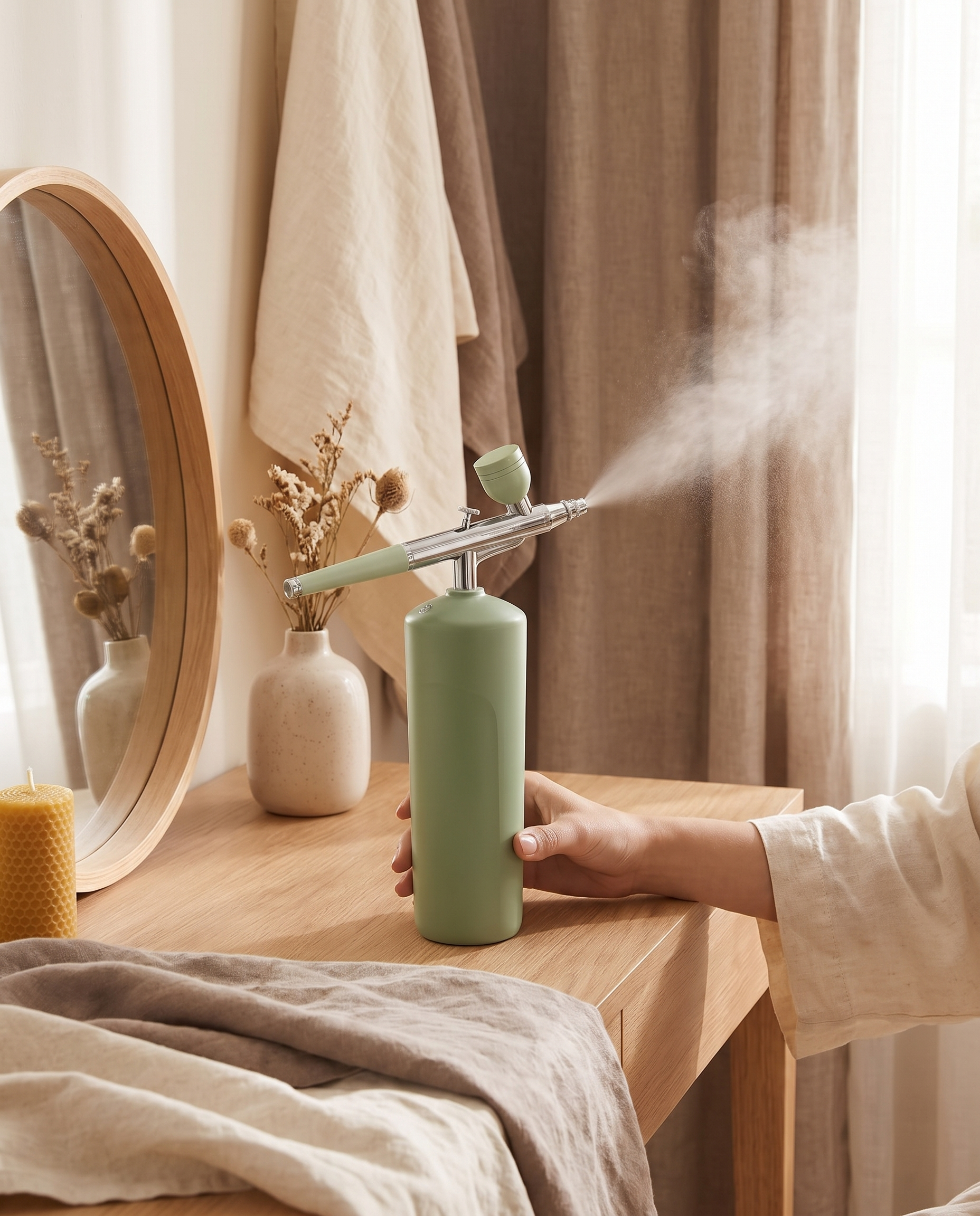 Nano Facial Steamer - lifestyle