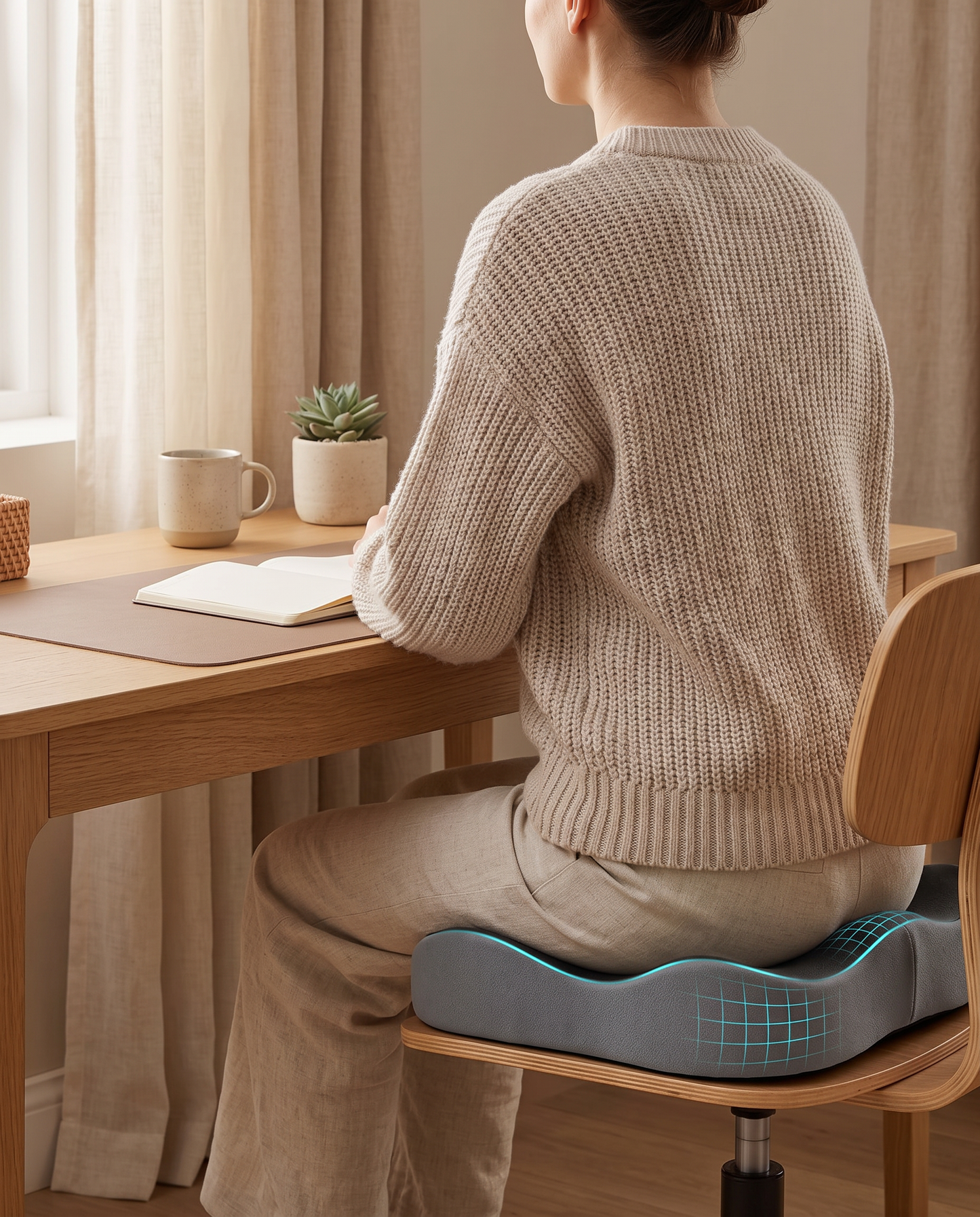 Memory Foam Seat Cushion - lifestyle