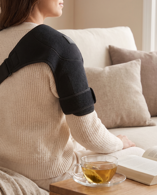 Heated Shoulder Wrap - lifestyle